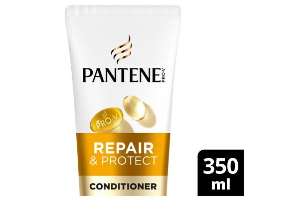 Pantene Pro-V Repair & Protect Conditioner 350ml. Lightweight feel. Active Nutri-Plex