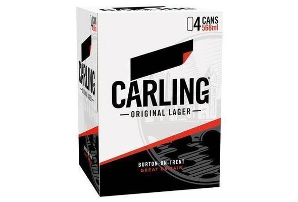 Carling 568ml 4pk