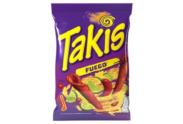 Takis Fuego Seasoned Chilli and Lime Flavour Corn Snack 180g