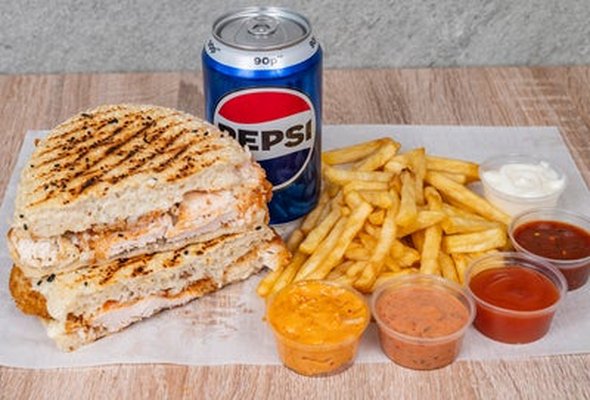 Deal 21 - Chicken Panini with Jalapeños Meal
