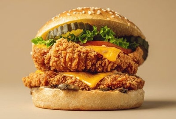 Classic Double Phat Chick (Spicy) Meal
