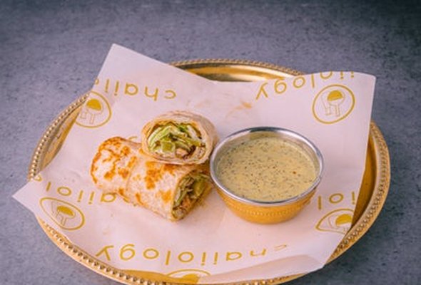 Chicken Shawarma Paratha