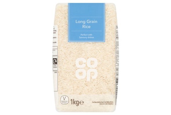 Co-op Long Grain Rice 1kg