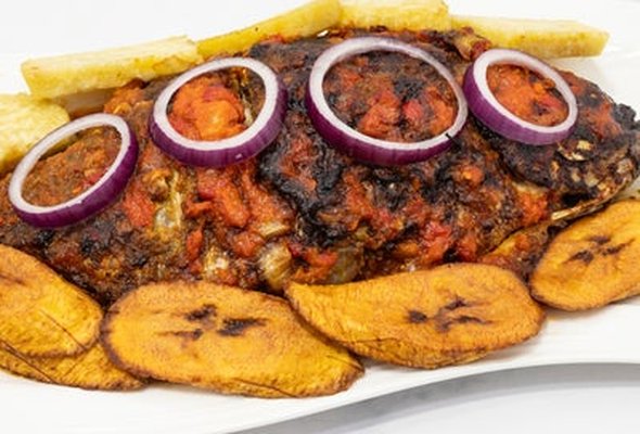 Monka (Signature Grilled Fish - Tilapia or Catfish)