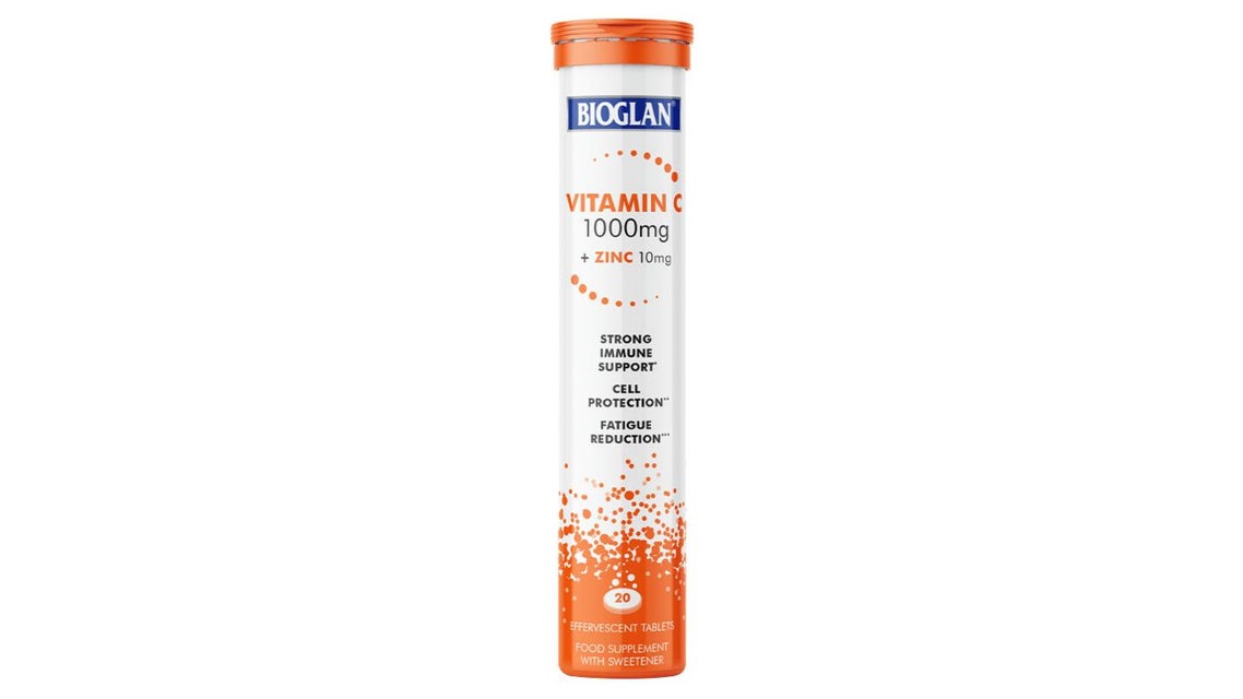 Bioglan Vitamin C + Zinc Effervescent 20 Tabs