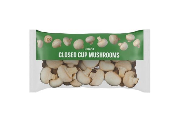 Iceland Closed Cup Mushrooms 300g