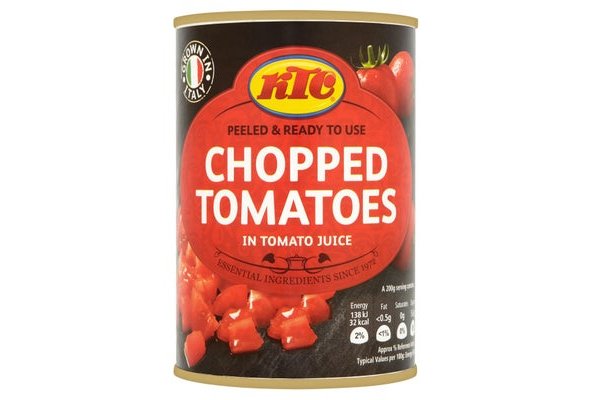 KTC Chopped Tomatoes in Tomato Juice 400g