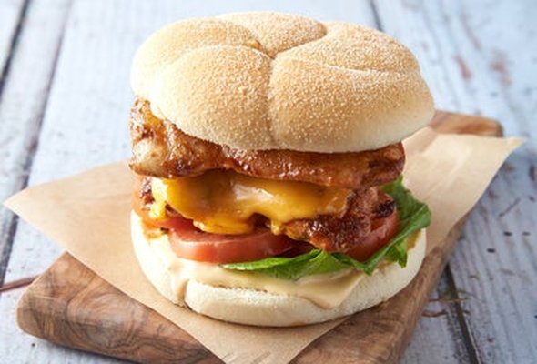 Peruvian Spiced Chicken Burger