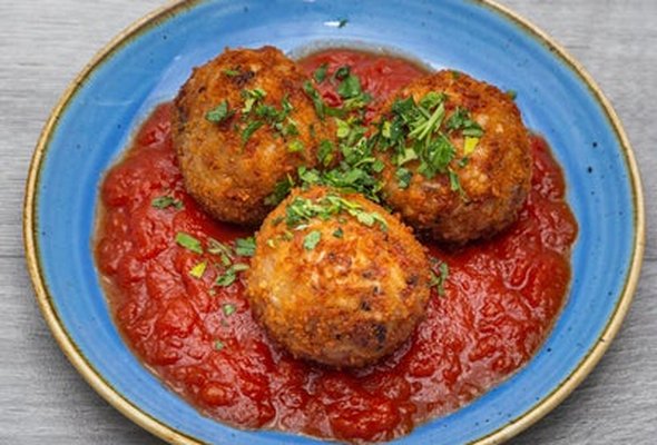 Chicken and Chorizo Arancini