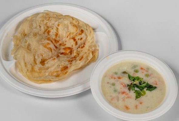 Porotta with Mixed Veg Kurma