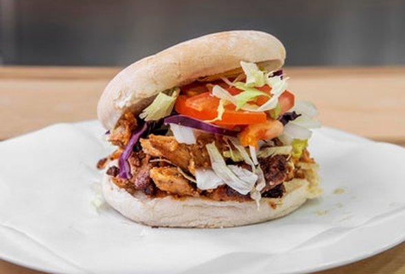 Mediterranean Chicken Meat Burger