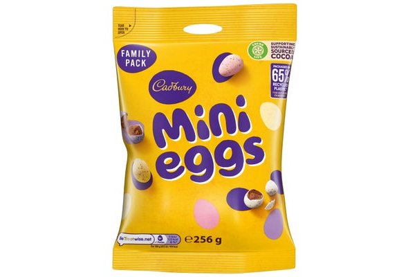 Cadbury Mini Eggs Chocolate Sharing Bag 256 g