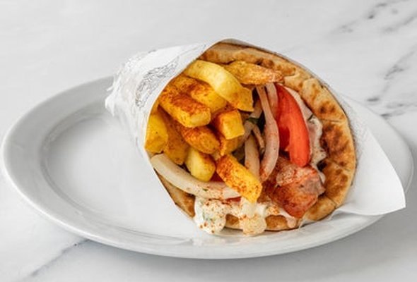 Pork Skewer Pitta