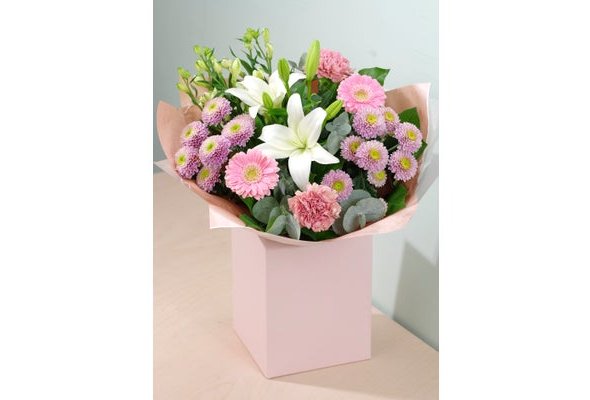 Seasonal Pastel Hand-tied