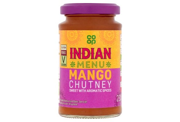 Co-op Indian Inspired Mango Chutney 230g