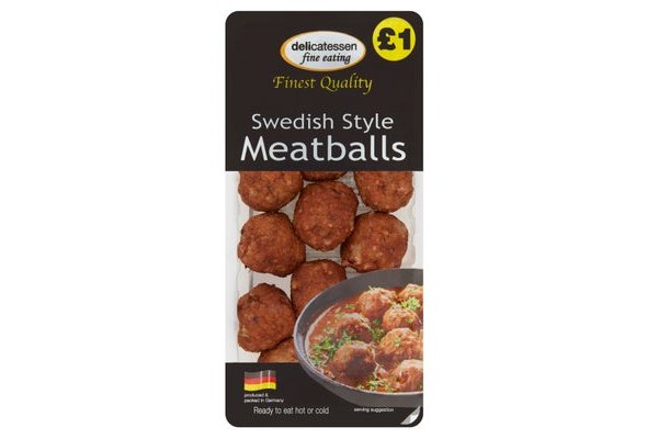Delicatessen Fine Eating Swedish Style Meatballs 200g