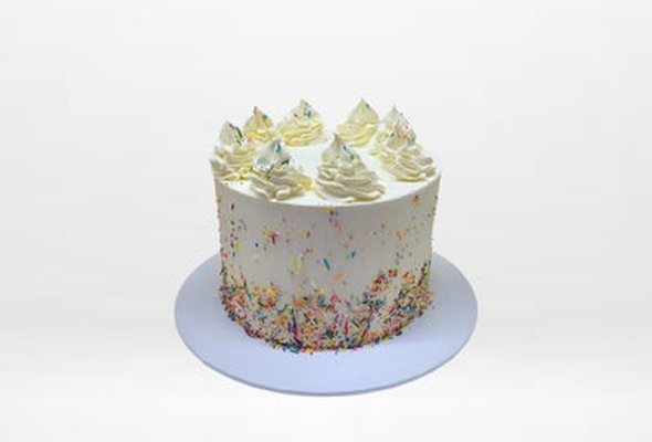 Rainbow Sprinkles Cake - 6" x 2 Layers