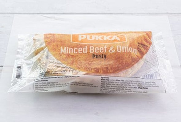 Pukka Beef & Onion Pasty