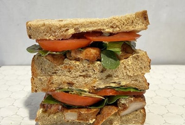 Cajun Chicken Salad Sandwich