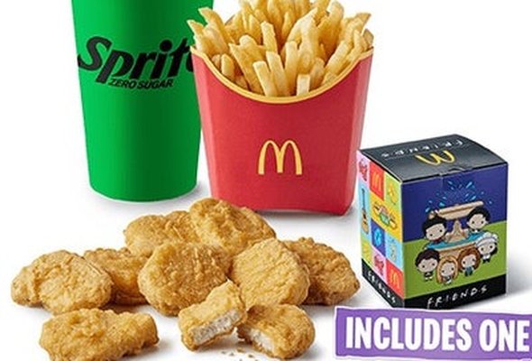 Friends 9 Chicken McNuggets® Medium Meal