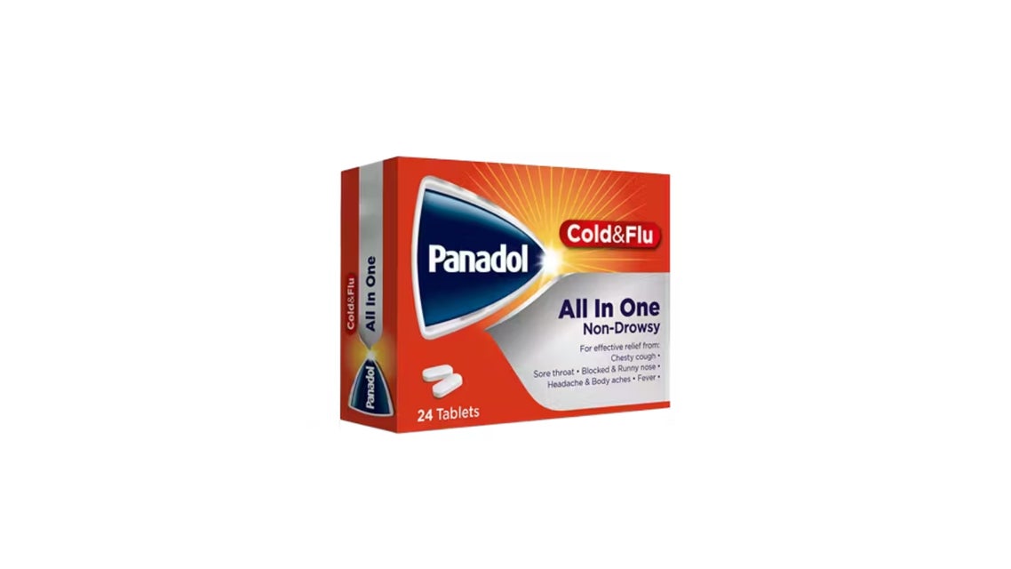 Panadol All In One Cold & Flu Non-Drowsy Tablets 24pcs