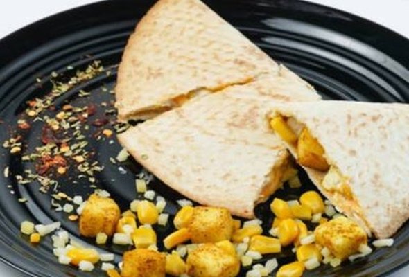 Paneer, Sweet Corn Quesadilla