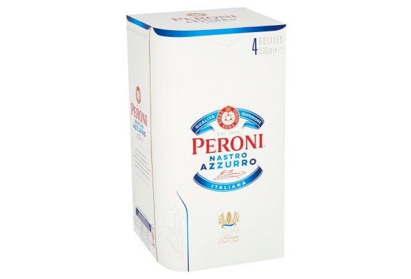 Peroni Nastro Azzurro 4 x 330ml 5%