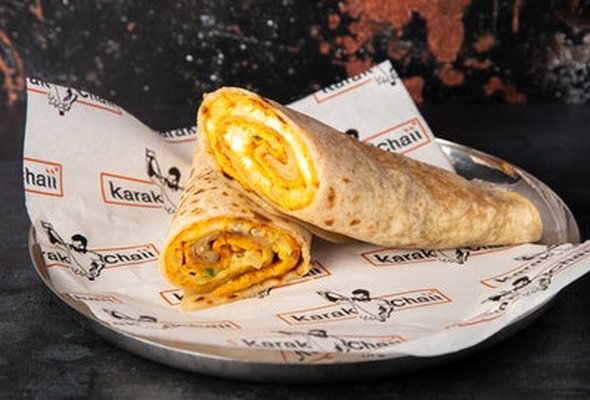 Masala Omelette Wrap