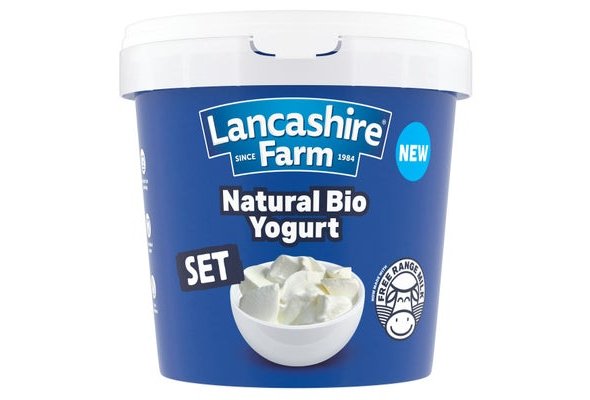 Lancashire Farm Natural Bio Yogurt Set 1kg
