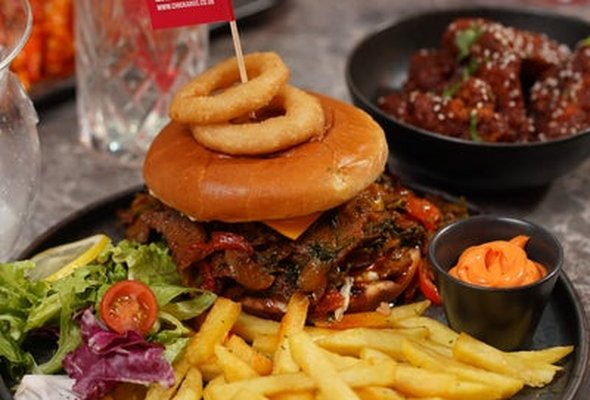 Kebabish Bun Burger