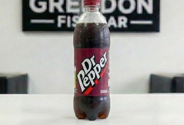 dr pepper  Bottle