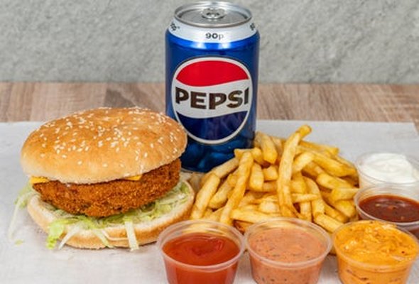Deal 19 - Veggie Burger Meal