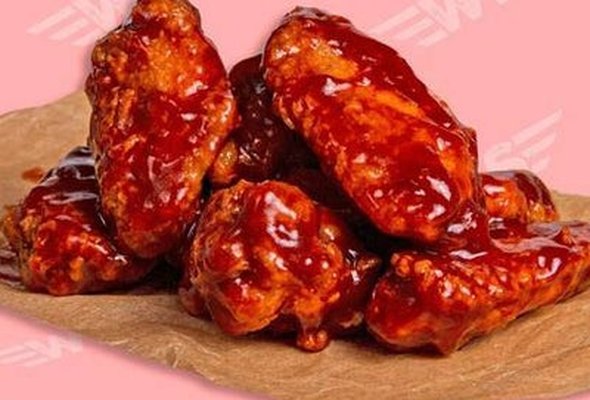 Hickory Smoked BBQ Wings Oklahoma / USA 🇺🇸🪶💨🪵