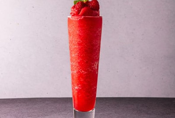 Raspberry Sorbet Float