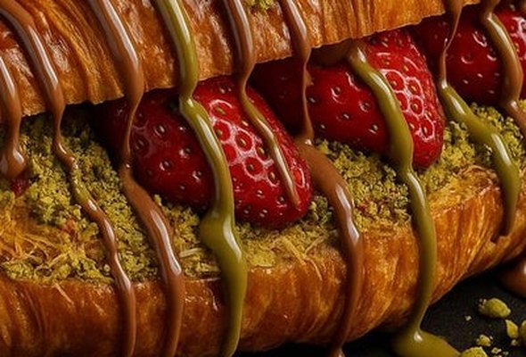 Kunafa Croissant