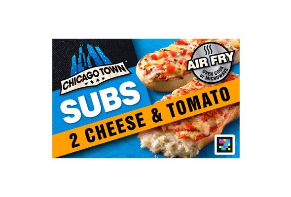 Chicago Town Cheese & Tomato Subs Pizza 2 x 125g (250g)