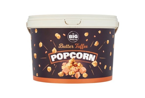 The Big Night In Butter Toffee Popcorn 350g