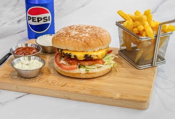 Handmade beef Burger