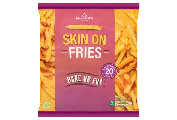 Morrisons Skin On Fries 600g