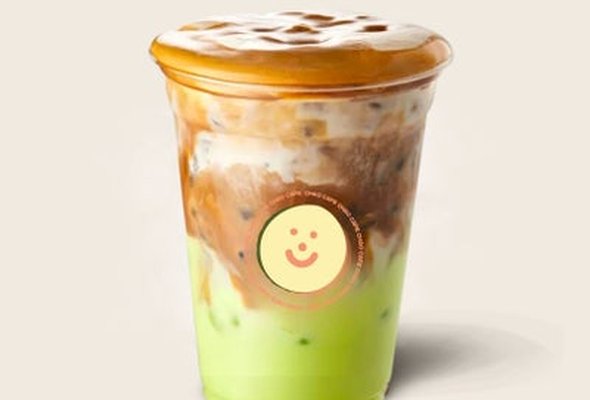 Iced Espresso Matcha Latte | 冰浓缩抹茶拿铁