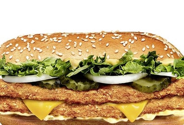 Big King Double Chicken Royale