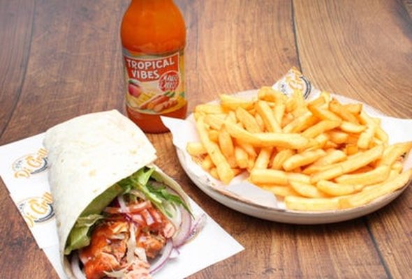Jerk Salmon Wrap