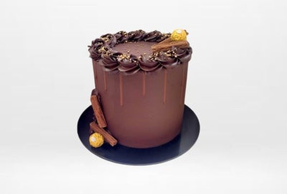 Chocolate Drip Cake - 6" x 2 Layers