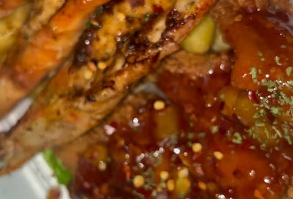 Kxdeluxe Wings & Shrimp Combo