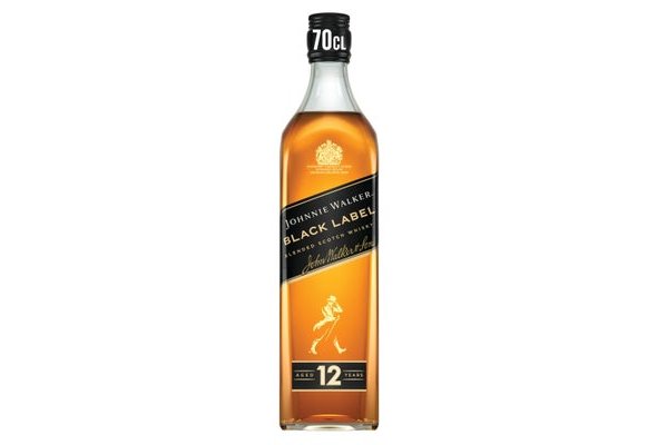 Johnnie Walker Black Label Blended Scotch Whisky 40% vol 70cl