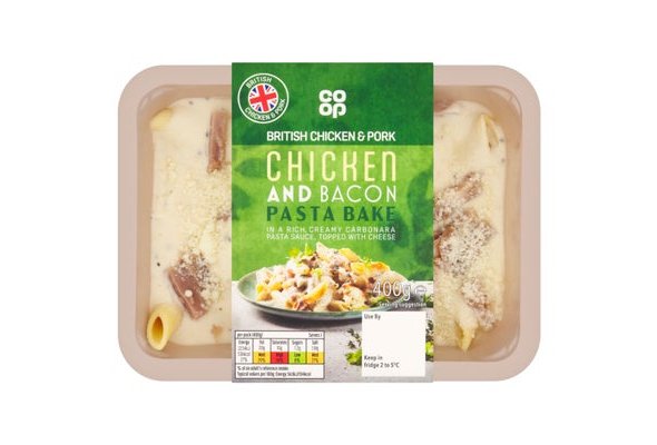 Co-op Chicken & Bacon Pasta Bake 400g