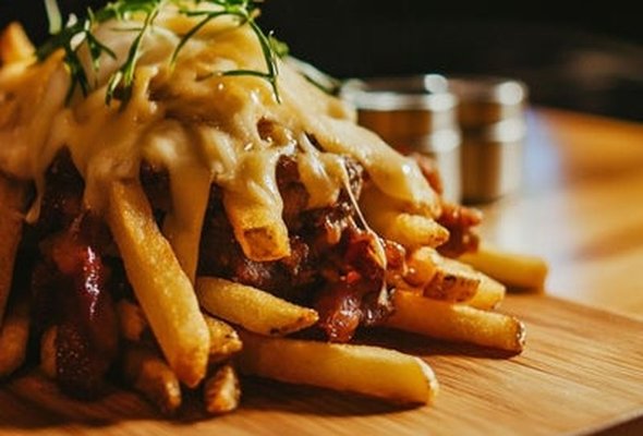 Funky Fries Platinum  " WARNING GIANT PORTION "