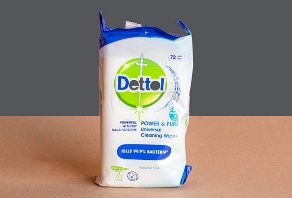 Dettol Wipes 72s