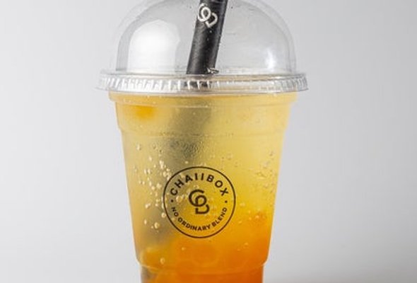 Passion Fruit Bubble Tea