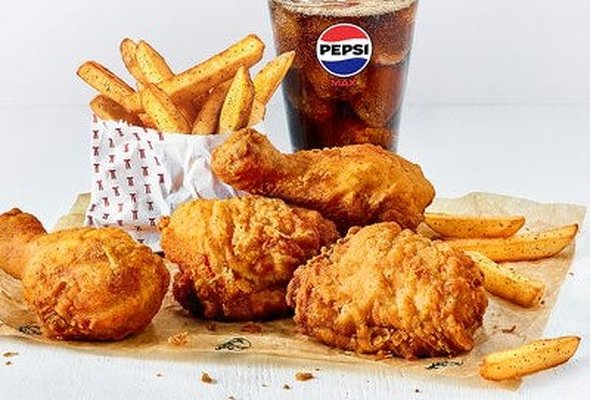 Colonel's Meal: 4 pc